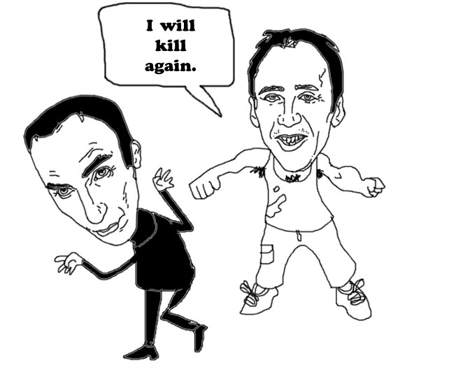 Nicolas Cage and Will Self.